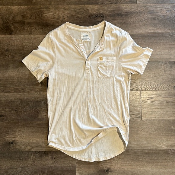 The landmark project, Basecamp unisex pocket Henley size, small, slim fit - Picture 1 of 6